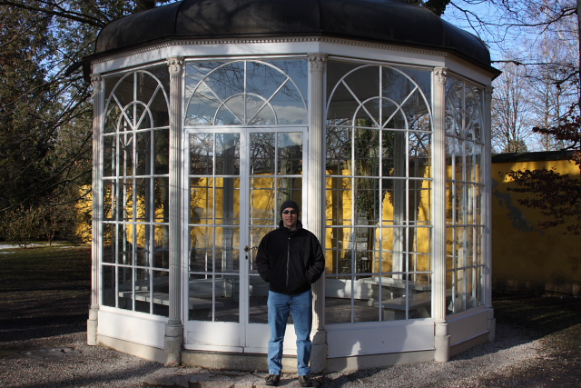 Austria - Me in front of Sound of Music gazebo